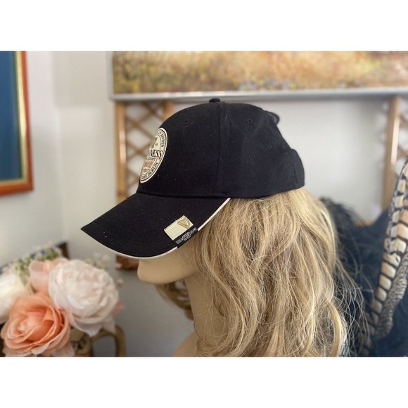 Vintage '95 Guinness Beer Extra Stout 1759 Baseball Cap Hat Black OS Stretch Fit - Picture 10 of 12